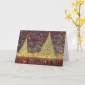 Weihnachtslieder Karte (Gelbe Blume)