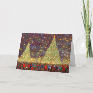 Weihnachtslieder Karte