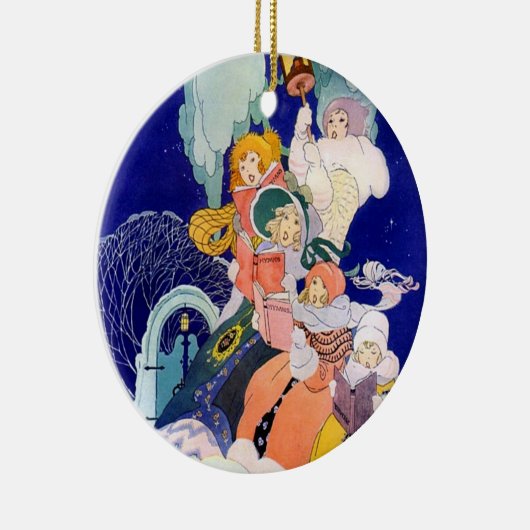 Weihnachtslieder Keramik Ornament (Rechts)