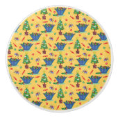 Weihnachtslieder Keramikknauf (Vorderseite)