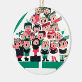 Weihnachtslieder Keramikornament (Links)
