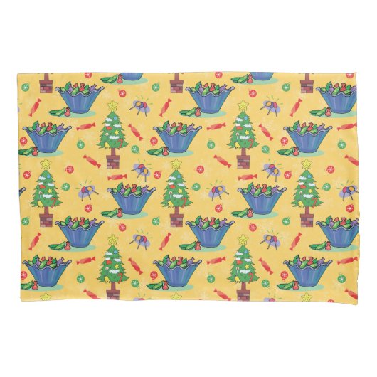 Weihnachtslieder Kissenbezug (Vorderseite)