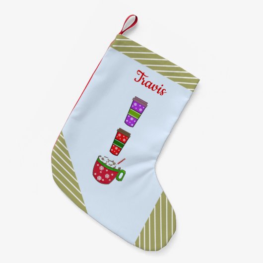 Weihnachtslieder Kleiner Weihnachtsstrumpf (Vorderansicht (hängend))