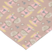 Weihnachtslieder, Lebkuchen Mann Kaffeebäume Tischdecke (Schrägansicht)