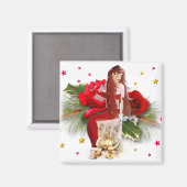 Weihnachtslieder, Magnet (Vorderseite/Rückseite)