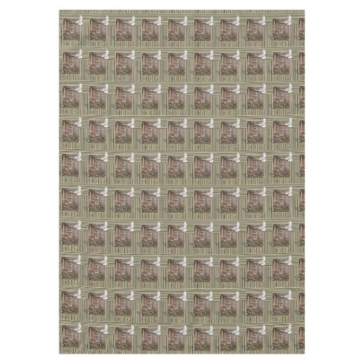 Weihnachtslieder, Merry, Jesus Krippe Tischdecke (Vorderseite)