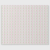 Weihnachtslieder mit Bögen Geschenkpapier (Flach)