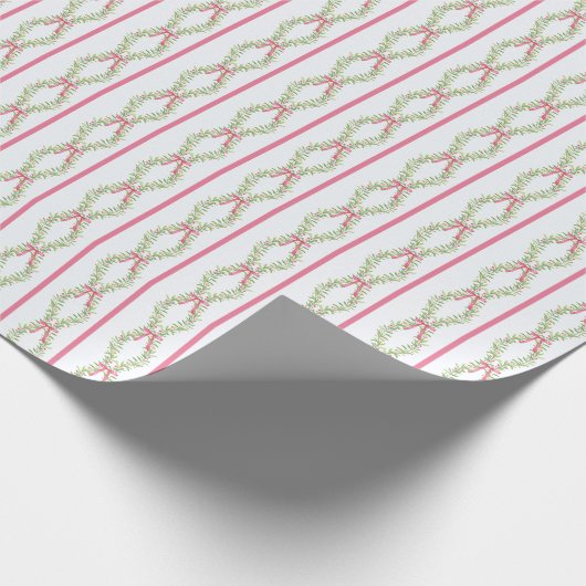 Weihnachtslieder mit Bögen Geschenkpapier (Ecke)