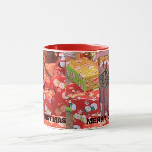 Weihnachtslieder mit Kranz Tasse (Zentrum)