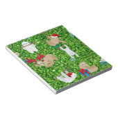 Weihnachtslieder Notizblock (angewinkelt)