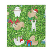 Weihnachtslieder Notizblock (Vorderseite)