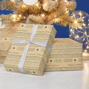 Weihnachtslieder, O Weihnachtsbaum, Feiertag Geschenkpapier