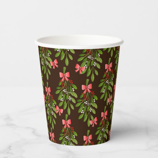 Weihnachtslieder - Papieraufnahmen Pappbecher (Rückseite)