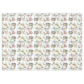 Weihnachtslieder, Pinguin, Snowman, Elf Tischdecke (Vorderseite (Horizontal))