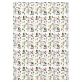 Weihnachtslieder, Pinguin, Snowman, Elf Tischdecke (Vorderseite)