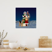 Weihnachtslieder Poster (Küche)