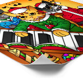 Weihnachtslieder Poster (Ecke)