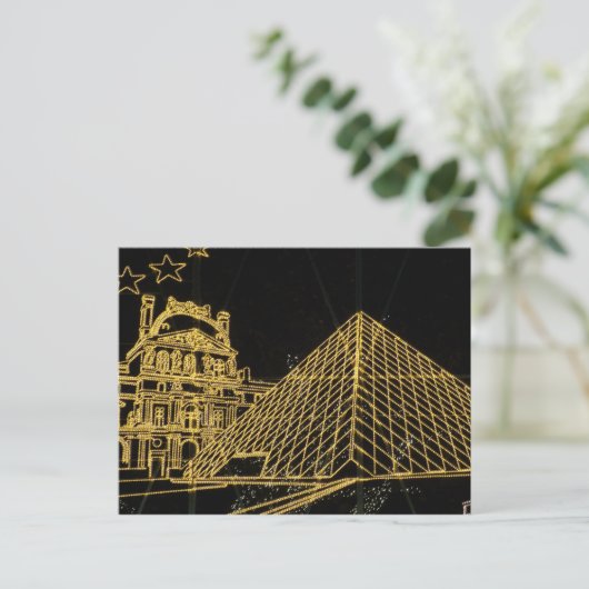 Weihnachtslieder Postkarte (Stehend Vorderseite)