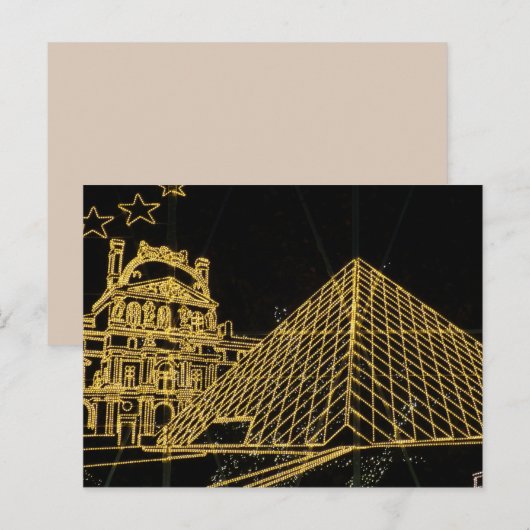 Weihnachtslieder Postkarte (Vorne/Hinten)