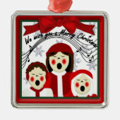 Weihnachtslieder Premium Ornament (Vorne)