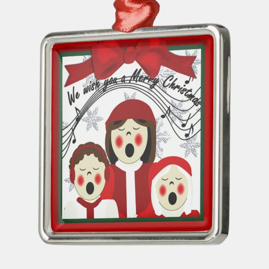 Weihnachtslieder Premium Ornament (Links)