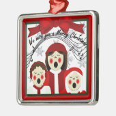 Weihnachtslieder Premium Ornament Aus Metall (Links)