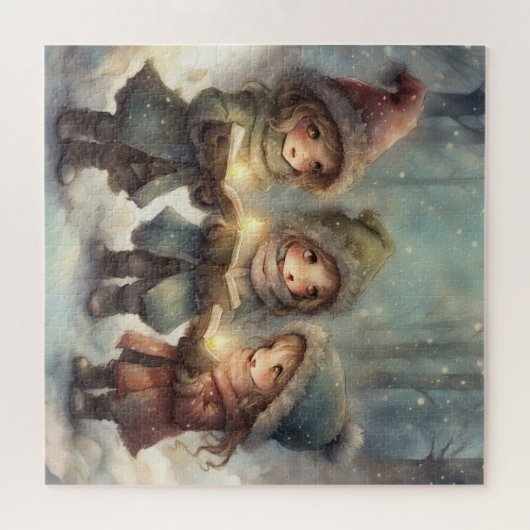 Weihnachtslieder Puzzle (Horizontal)