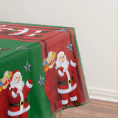 Weihnachtslieder, Red Bow Santa Claus Tischdecke (Beispiel)