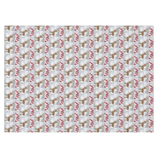 Weihnachtslieder, Rentier Tischdecke (Vorderseite (Horizontal))