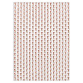 Weihnachtslieder, Rentier Tischdecke (Vorderseite)
