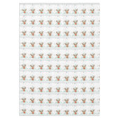 Weihnachtslieder, Rentier Tischdecke (Vorderseite)