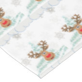 Weihnachtslieder, Rentier Tischdecke (Schrägansicht)
