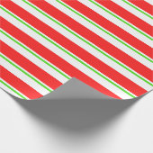 Weihnachtslieder rot, weiß, grün gefärbt geschenkpapier (Ecke)