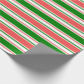 Weihnachtslieder rot, weiß, grün gefärbt geschenkpapier (Ecke)