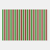 Weihnachtslieder rot, weiß, grün gefärbt geschenkpapier set (Vorderseite 2)