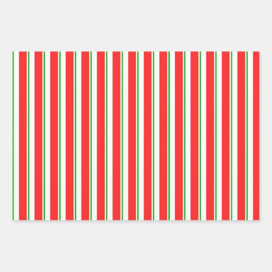 Weihnachtslieder rot, weiß, grün gefärbt geschenkpapier set (Vorderseite)