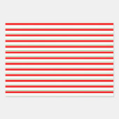 Weihnachtslieder rot, weiß, grün gefärbt geschenkpapier set (Vorderseite)