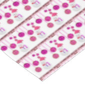 Weihnachtslieder, Schneemann Tischdecke (Schrägansicht)