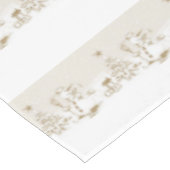 Weihnachtslieder, Schneemann Tischdecke (Schrägansicht)