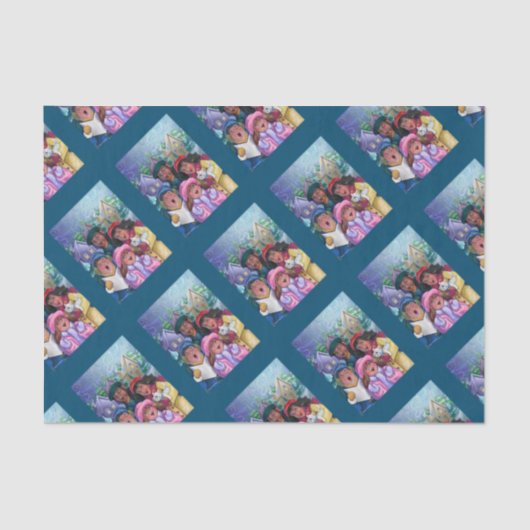 Weihnachtslieder Seidenpapier (Vorderseite)