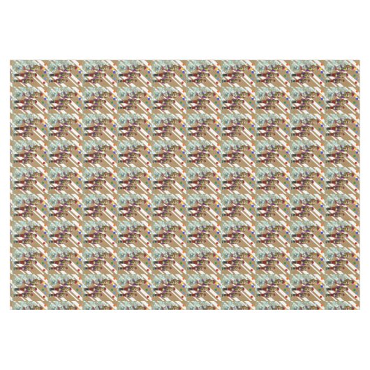 Weihnachtslieder, Soldat Tischdecke (Vorderseite (Horizontal))