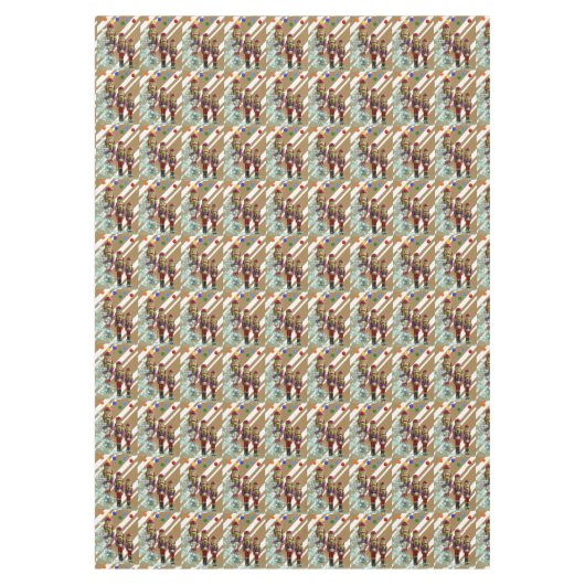 Weihnachtslieder, Soldat Tischdecke (Vorderseite)