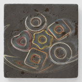 Weihnachtslieder Steinuntersetzer (Vorderseite)