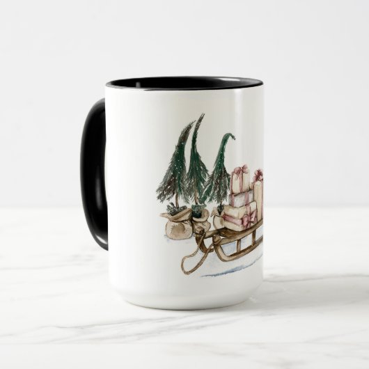 Weihnachtslieder Tasse (Vorderseite Links)