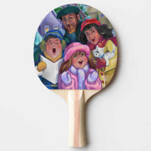 Weihnachtslieder Tischtennis Schläger
