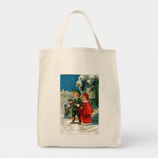Weihnachtslieder Tragetasche (Vorne)