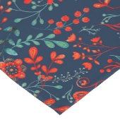 Weihnachtslieder und Blattmuster Kurzer Tischläufer (Ecke)