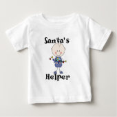 Weihnachtslieder und Geschenke Baby T-shirt (Vorderseite)
