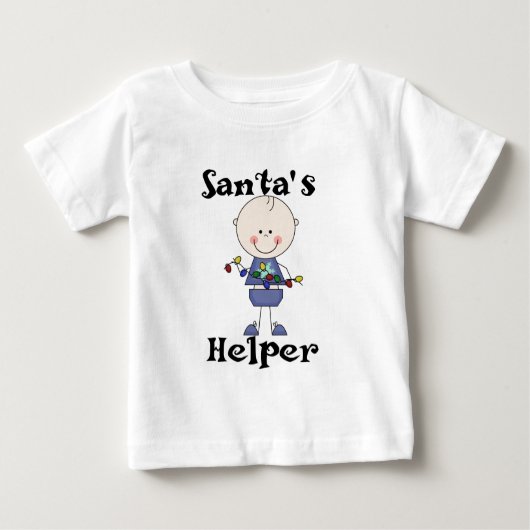 Weihnachtslieder und Geschenke Baby T-shirt (Vorderseite)