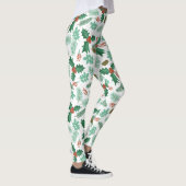 Weihnachtslieder und Pinienkeppchen Leggings (Rechts)